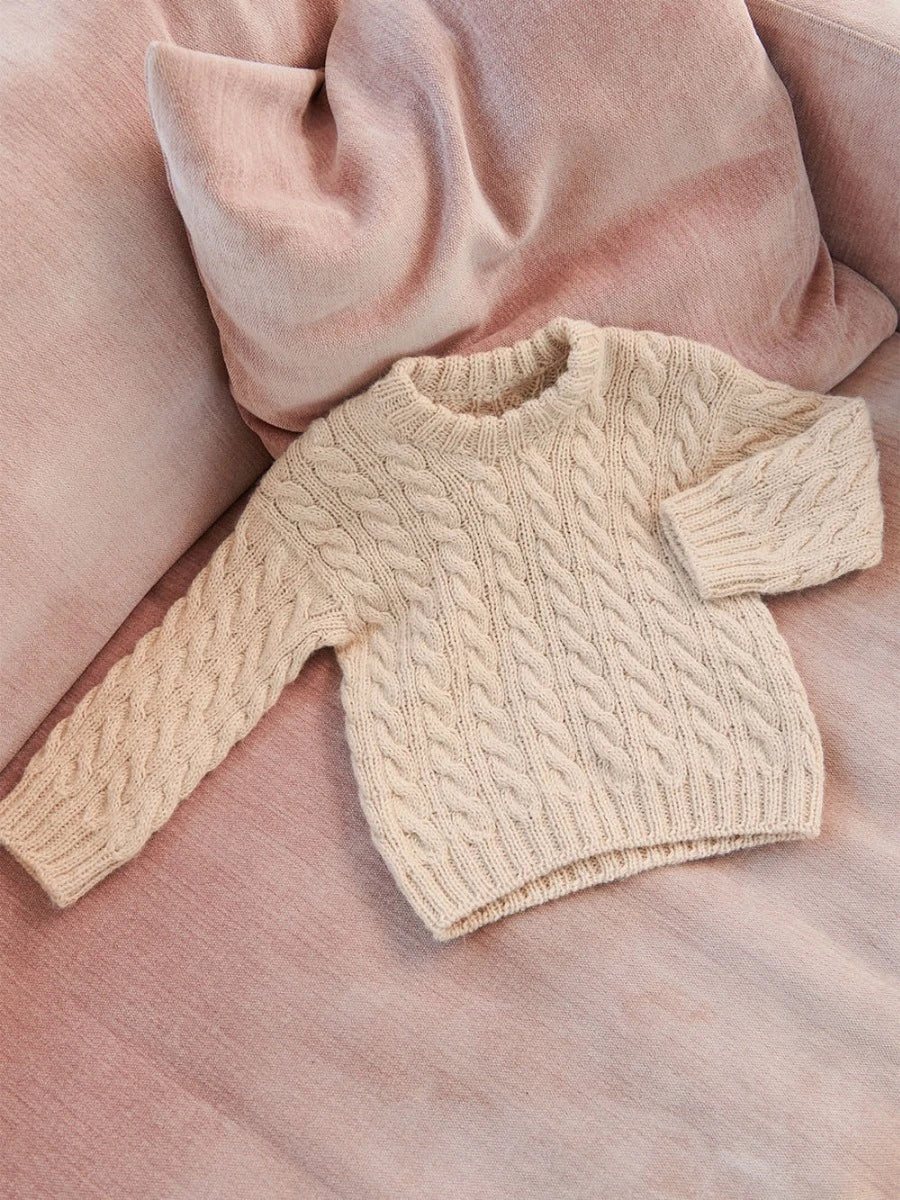 Bonnie Sweater Junior / Soft Knits For Kids Collection 2401 / No.1A / Single Pattern by Sandnes Garn