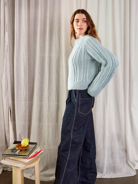 Kaja sweater / DIY 2403 / No.10 / Single Pattern by Sandnes Garn