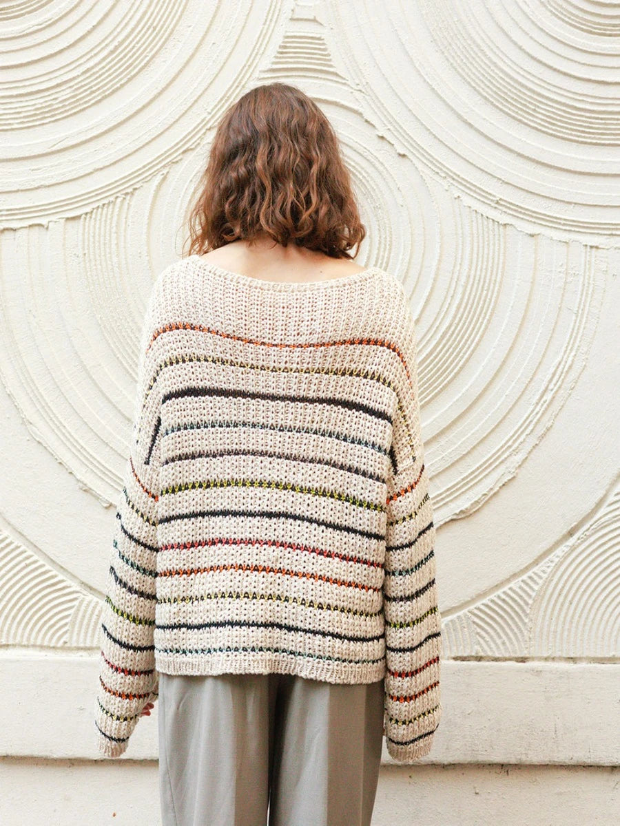 Serbina Sweater / Summer Knits 2404 / No.10 / Single Pattern by Sandnes Garn