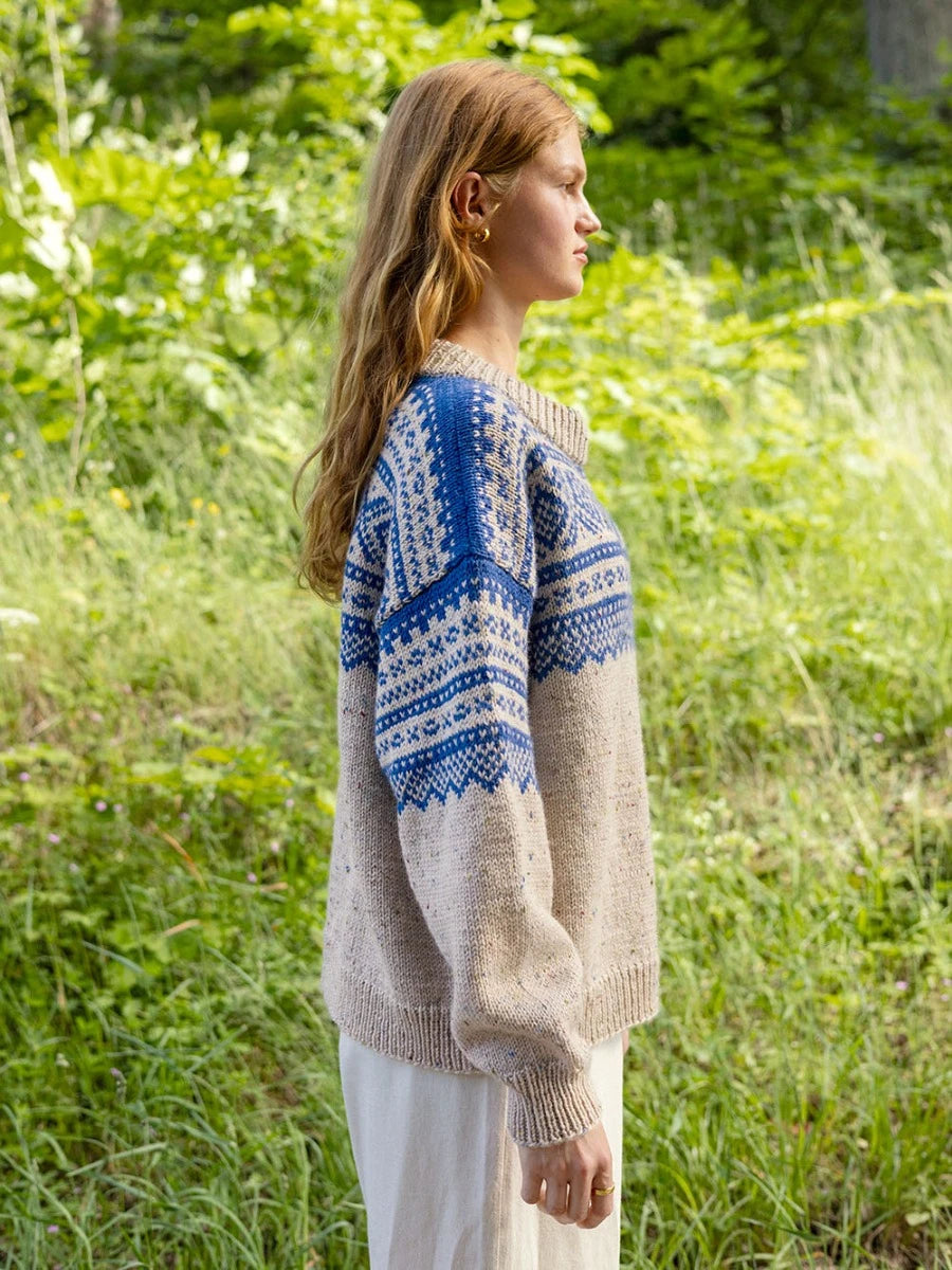 Marius Ladies Sweater / Norwegian Icons Collection 2410 / No. 2 / Single Pattern by Sandnes Garn