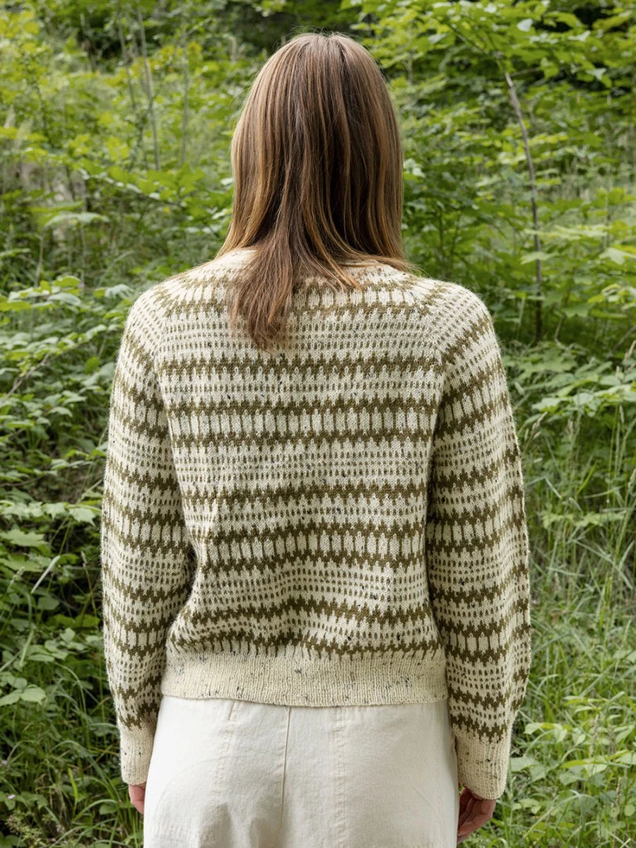 Kleiva Cardigan / Norwegian Icons Collection 2410 / No. 8 / Single Pattern by Sandnes Garn