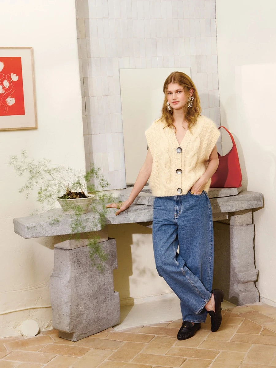 Harper Vest / DIY 2502 / No.5 / Single Pattern by Sandnes Garn