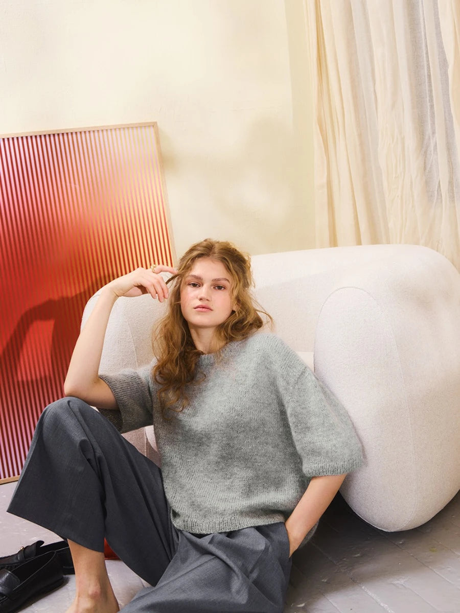 Ivy Tee / DIY 2502 / No. 9 / Single Pattern by Sandnes Garn