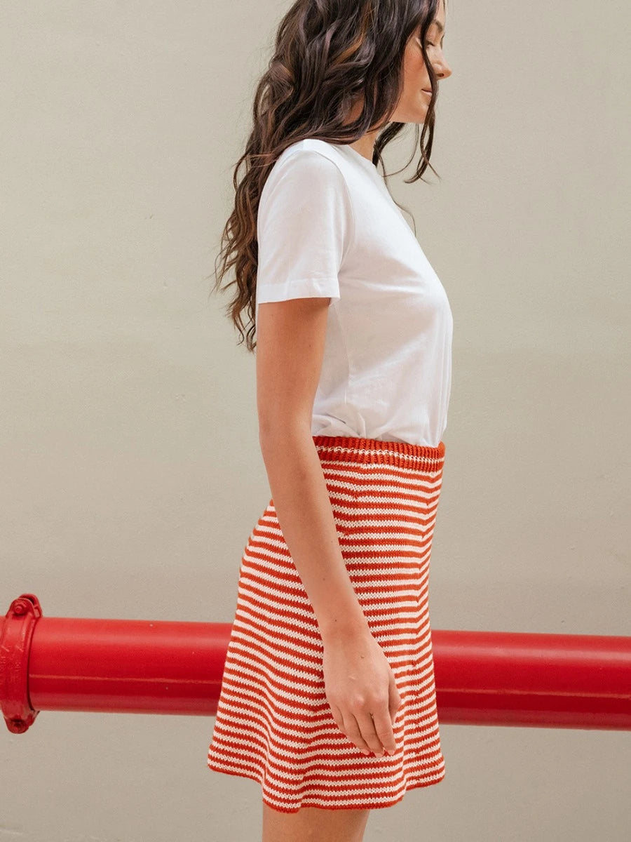 Cleo Sweater and Skirt / Summer Knits 2504 / No.2 / Single Pattern by Sandnes Garn