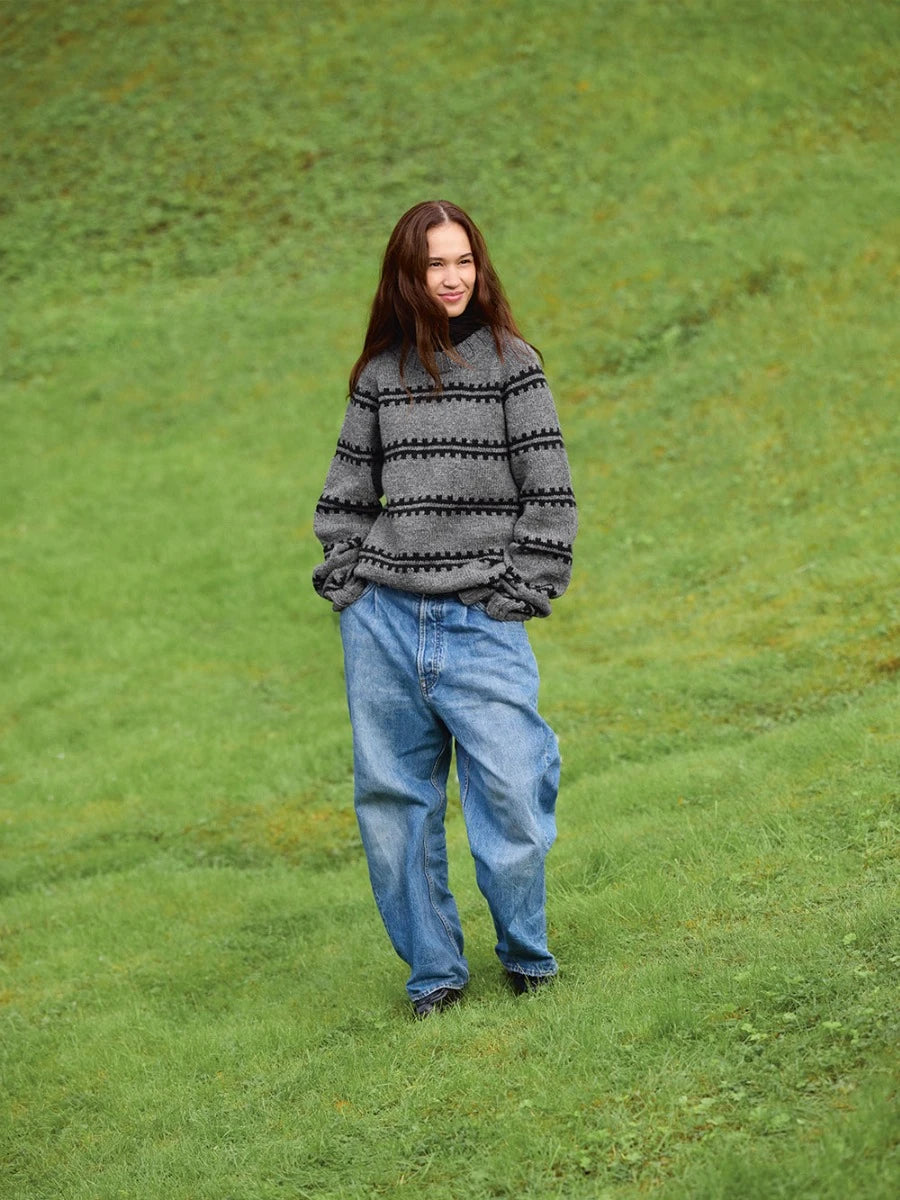 Ridge Sweater Man / 2513 Atlas / No. 2 / Single Pattern by Sandnes Garn