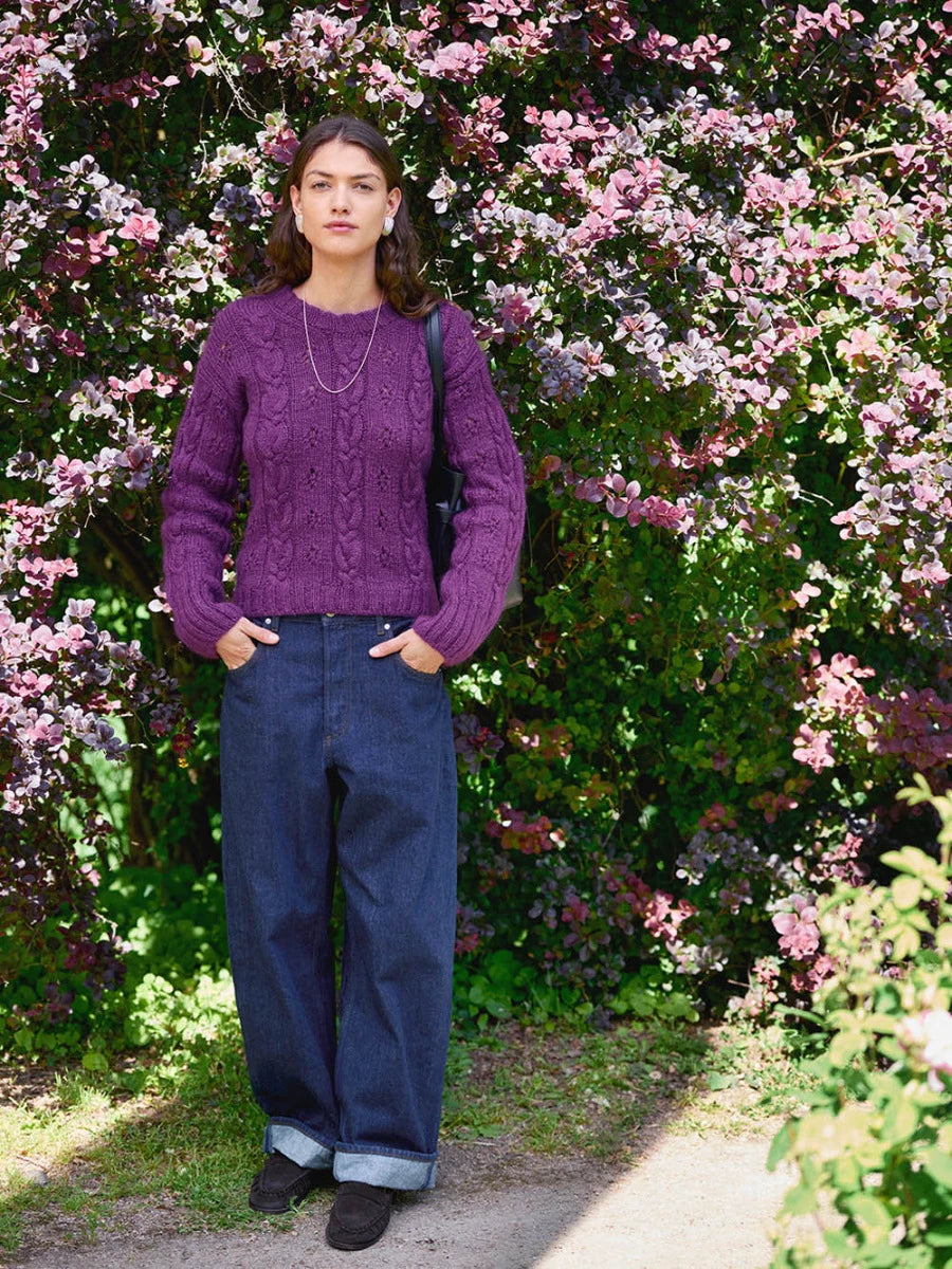 Junia Sweater / 2606 DIY / No. 11 / Single Pattern by Sandnes Garn - Must be purchased Sandnes Garn Yarn