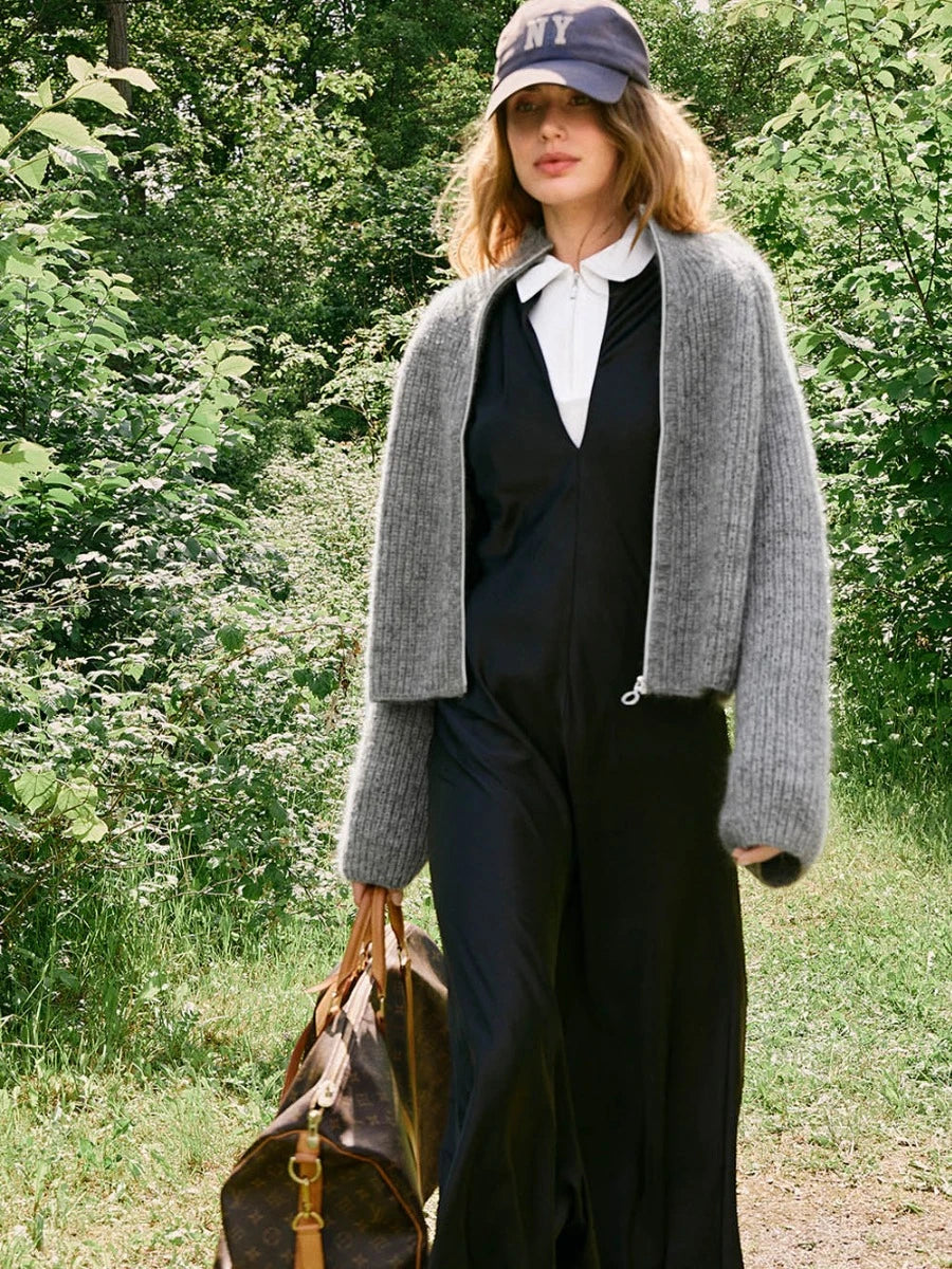 Tia Zipper Jacket / DIY 2507 / No.10 / Single Pattern by Sandnes Garn