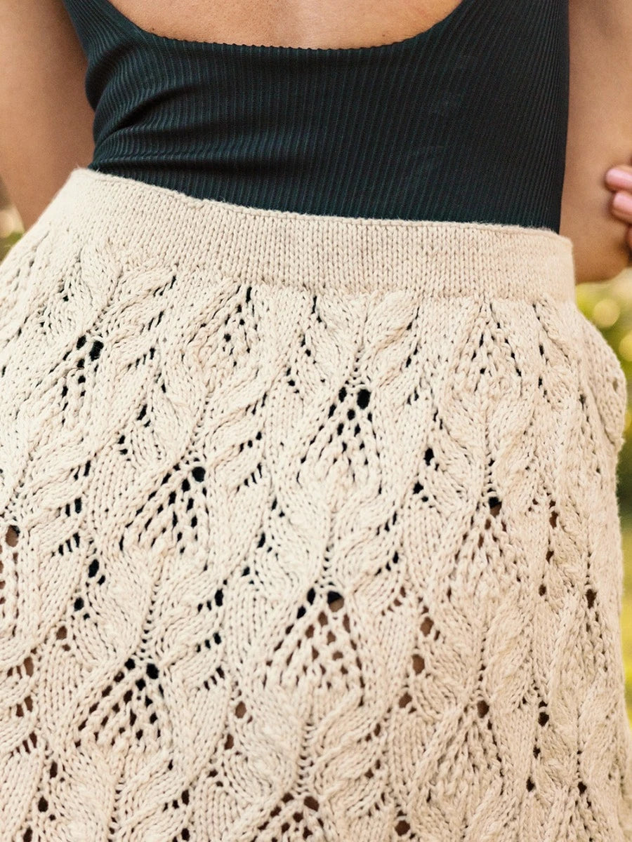 Summer Skirt & Top / 2504 Summer Knits / No. 3 / Single Pattern by Sandnes Garn - Must be purchased Sandnes Garn Yarn