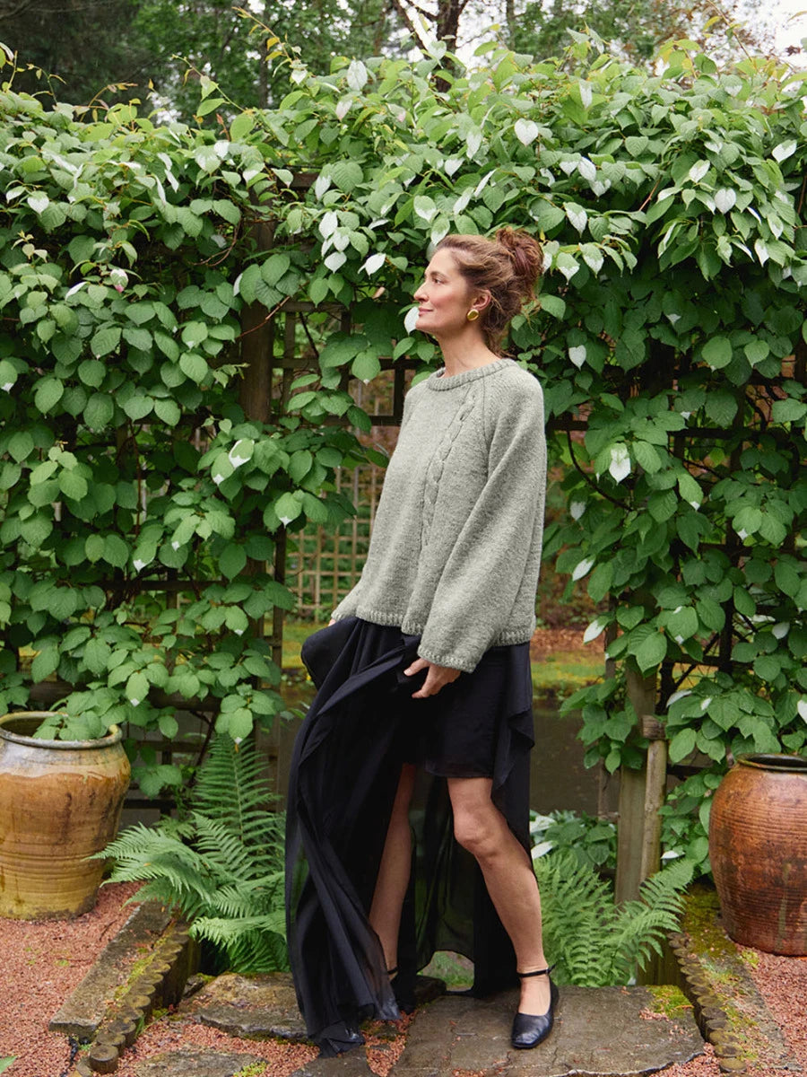 Laura Sweater / 2606 DIY / No. 10 / Single Pattern by Sandnes Garn - Must be purchased Sandnes Garn Yarn