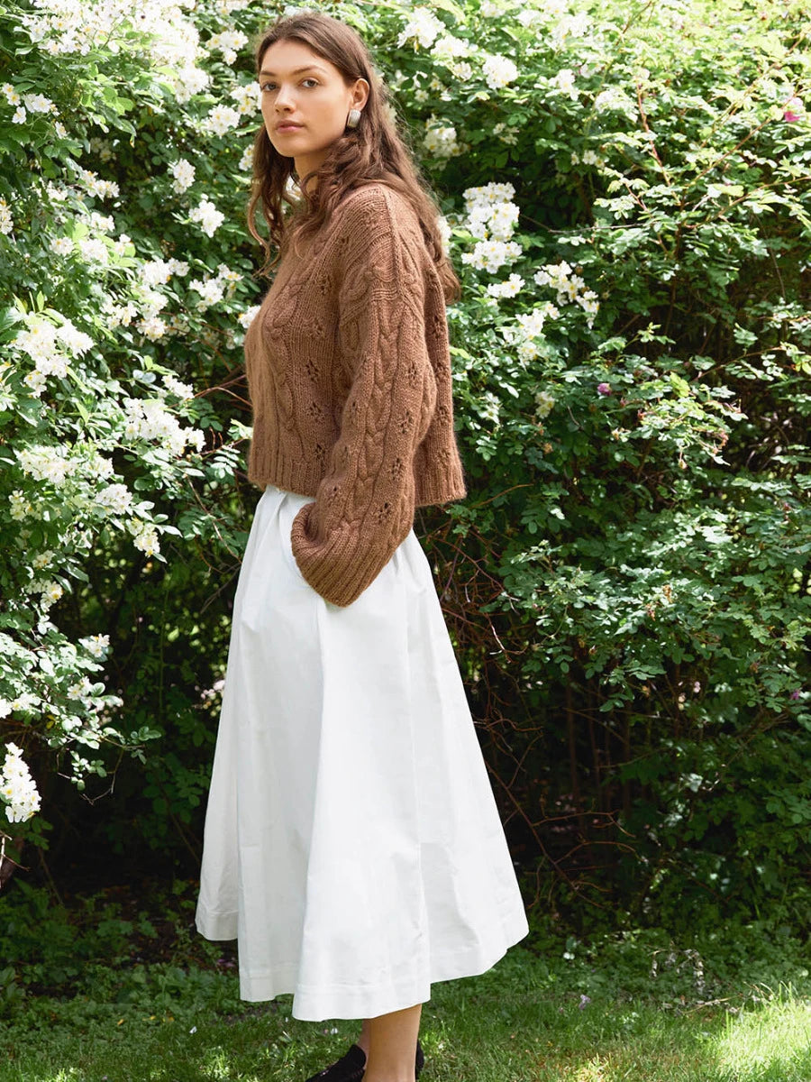 Junia Sweater / 2606 DIY / No. 11 / Single Pattern by Sandnes Garn - Must be purchased Sandnes Garn Yarn