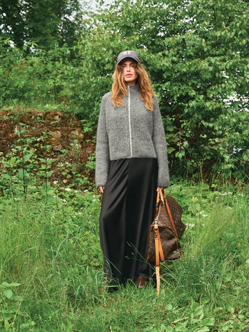 Tia Zipper Jacket / DIY 2507 / No.10 / Single Pattern by Sandnes Garn