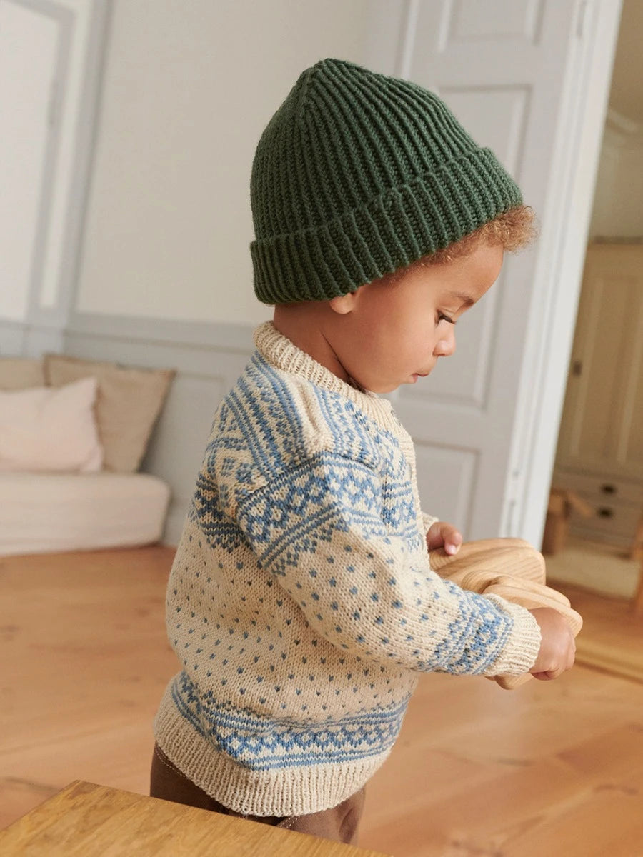 Beanie Baby / Norwegian icons baby 2512 / No. 5 / Single Pattern by Sandnes Garn