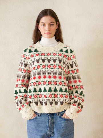 Christmas Sweater / 24 Christmas / Single Pattern by Sandnes Garn
