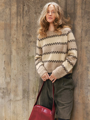 Astrid Women's Sweater / Norwegian Icons Adult 2510 / No. 5 / Single Pattern by Sandnes Garn