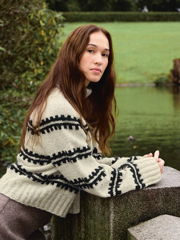 Ridge Sweater / 2513 Atlas / No. 1 / Single Pattern by Sandnes Garn