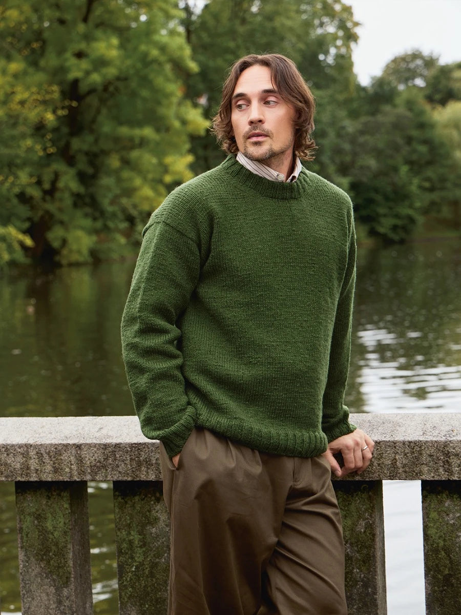 Damian Sweater Man / 2513 Atlas / No. 5 / Single Pattern by Sandnes Garn