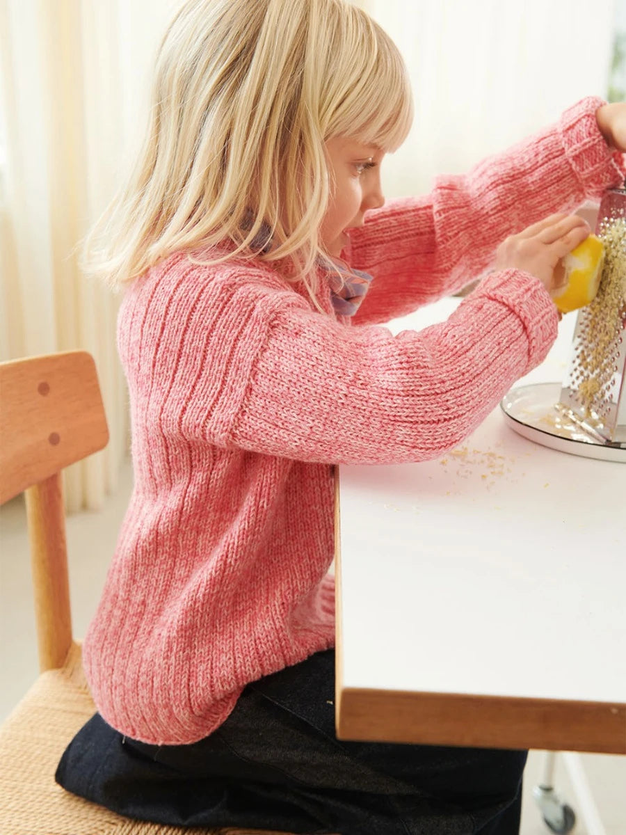 Finnick Sweater Junior / Soft Knits For Kids Collection 2401 / No. 4 / Single Pattern by Sandnes Garn