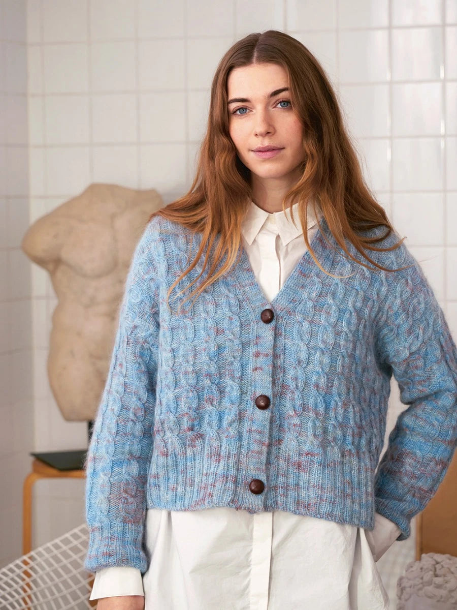 River Cardigan / DIY Collection 2403 / No. 2 / Single Pattern by Sandnes Garn