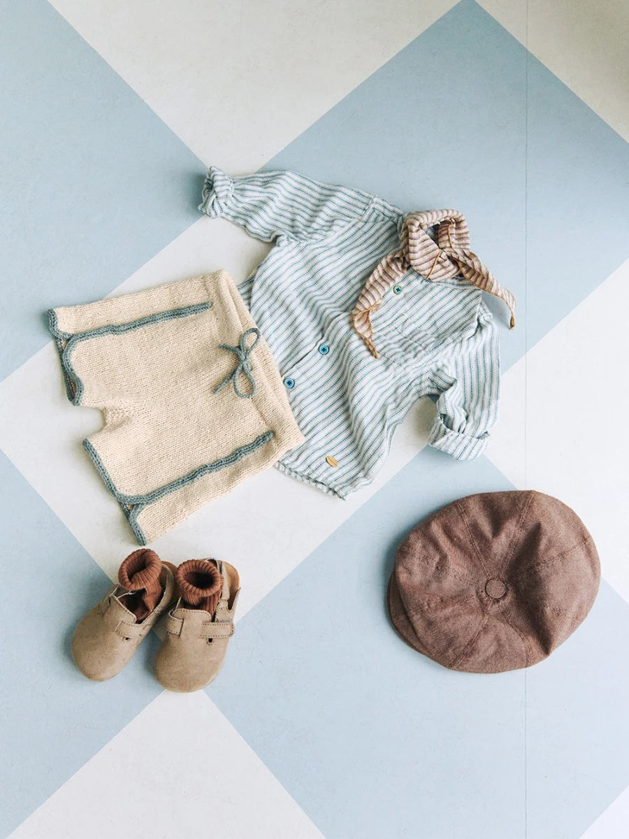 Jonathan Tee & Shorts Junior / 2603 Summer Kids and Baby / No. 2 / Single Pattern by Sandnes Garn - Must be purchased Sandnes Garn Yarn