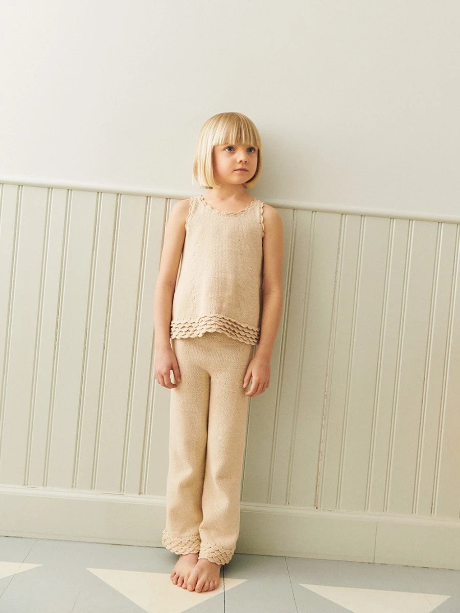 Roselyn Singlet & Pants Junior / 2603 Summer Kids and Baby / No. 7 / Single Pattern by Sandnes Garn - Must be purchased Sandnes Garn Yarn