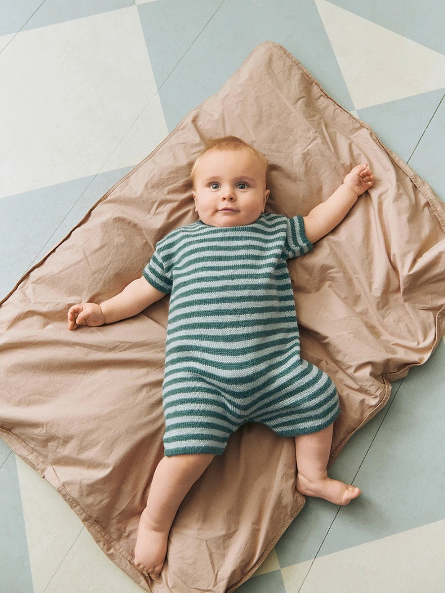 Theodore Playsuit Baby / 2603 Summer Kids and Baby / No. 5 / Single Pattern by Sandnes Garn - Must be purchased Sandnes Garn Yarn