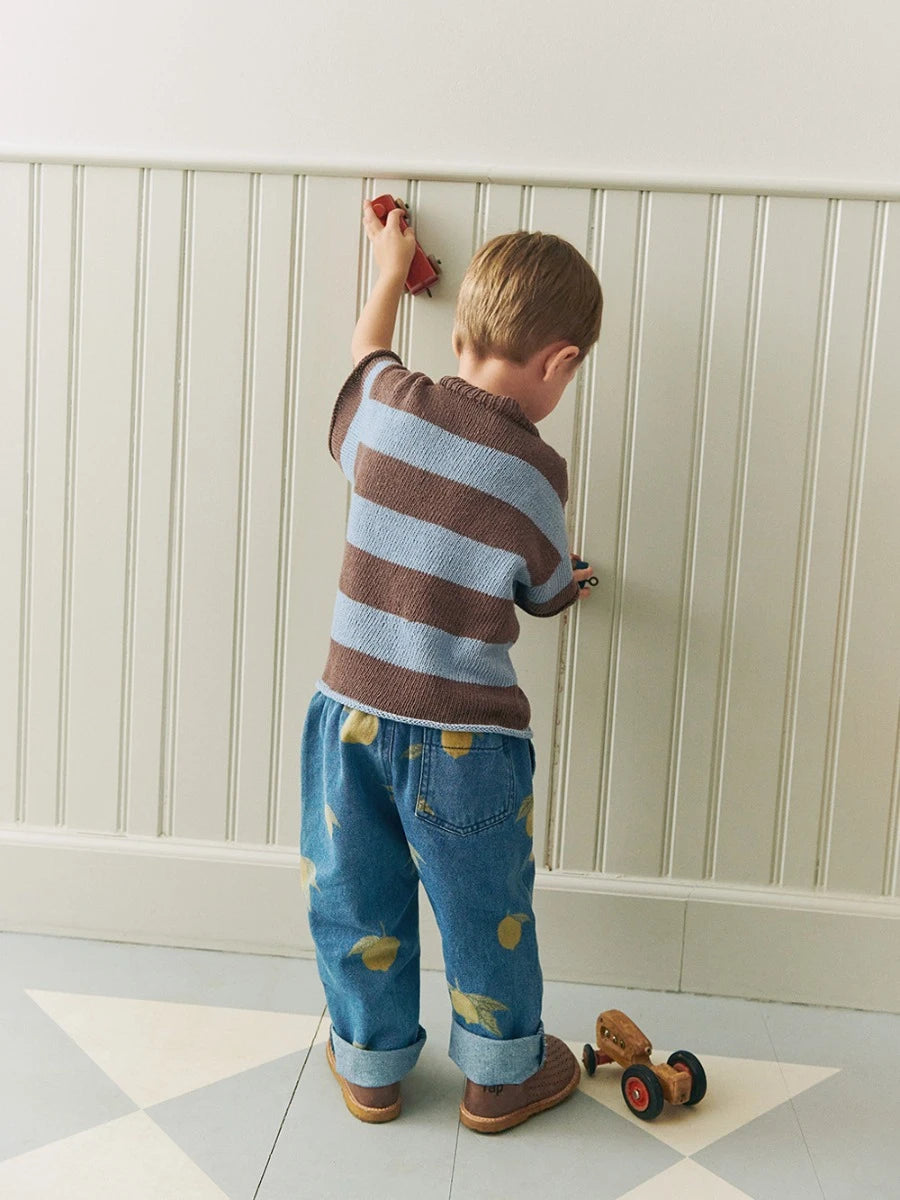 Rowan Tee Junior / 2603 Summer Kids and Baby / No. 6 / Single Pattern by Sandnes Garn - Must be purchased Sandnes Garn Yarn