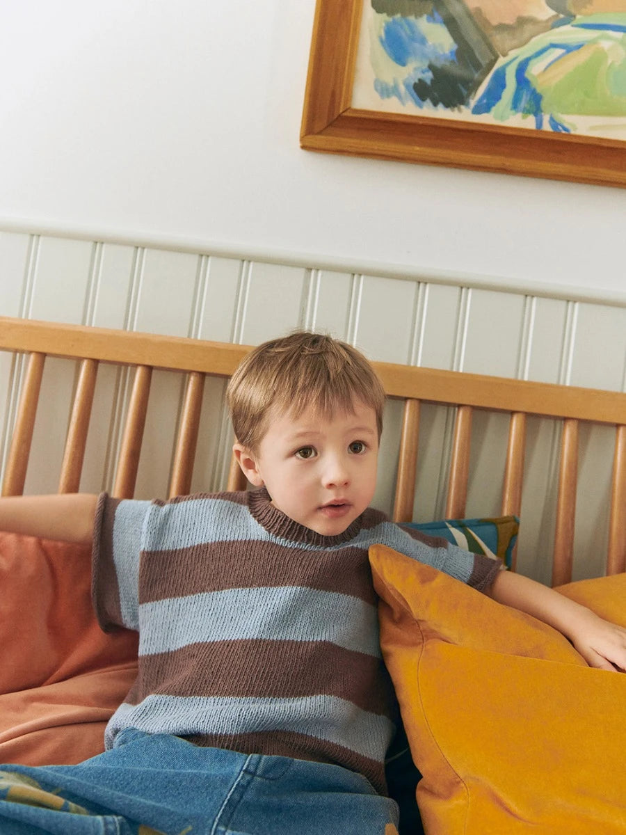 Rowan Tee Junior / 2603 Summer Kids and Baby / No. 6 / Single Pattern by Sandnes Garn - Must be purchased Sandnes Garn Yarn