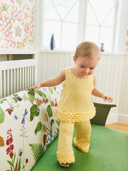 Rosette Top, Pants & Bloomer Baby / 2603 Summer Kids and Baby / No. 7 / Single Pattern by Sandnes Garn - Must be purchased Sandnes Garn Yarn