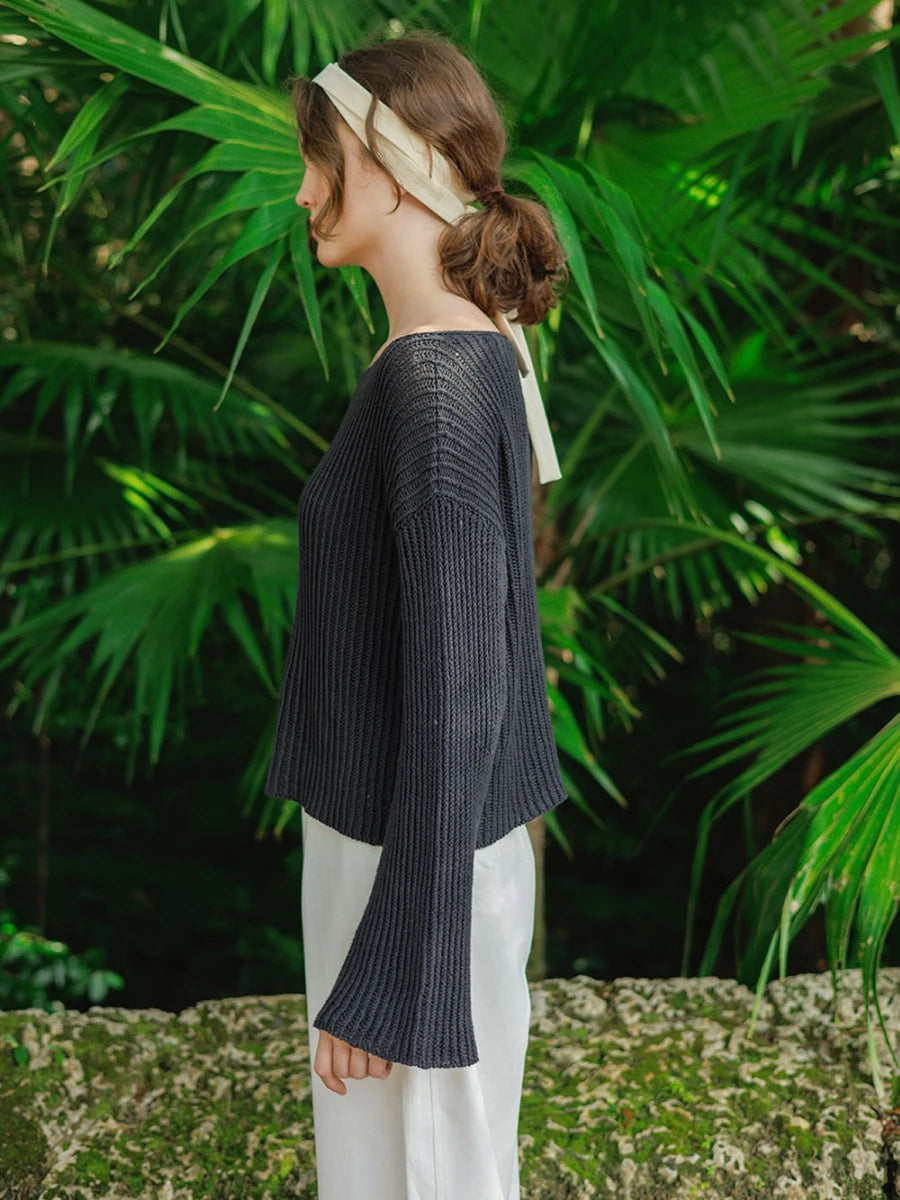 Fenny Sweater / Summer Knits 2404 / No.5 / Single Pattern by Sandnes Garn