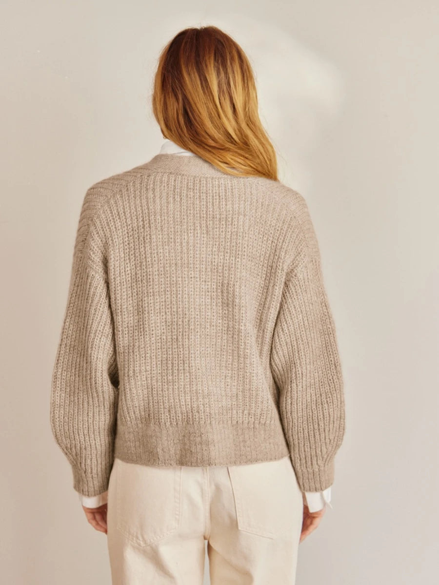 Lumen Cardigan / DIY Collection 2409 / No. 4 / Single Pattern by Sandnes Garn