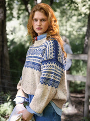 Marius Ladies Sweater / Norwegian Icons Collection 2410 / No. 2 / Single Pattern by Sandnes Garn