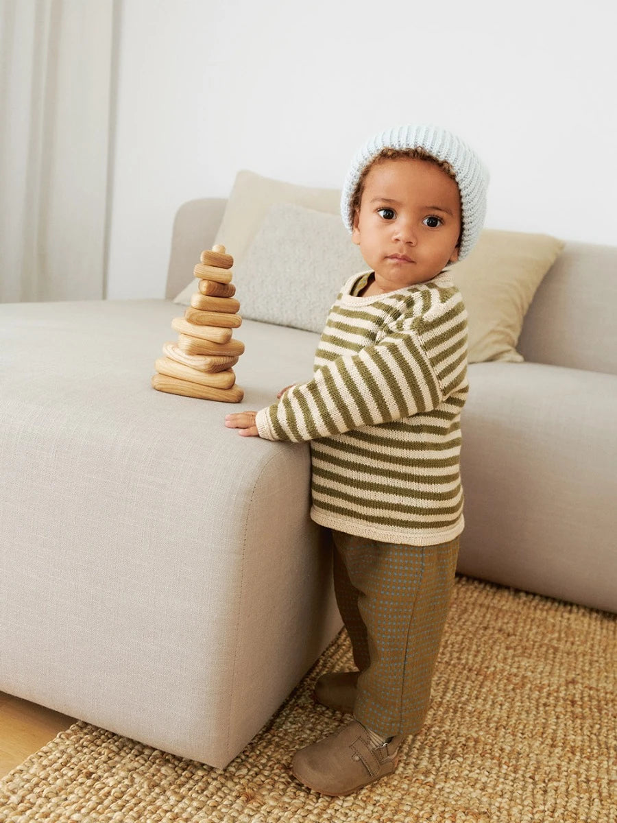 Pascal Sweater Baby / Soft Start 2413 / No. 6 / Single Pattern by Sandnes Garn