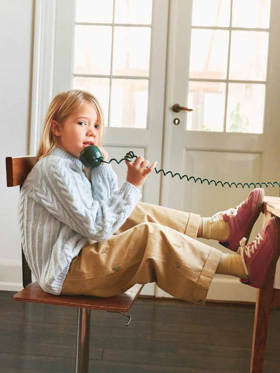 Nilo Sweater Junior / 2601 Soft Knits for Kids / No. 1 / Single Pattern by Sandnes Garn - Must be purchased Sandnes Garn Yarn