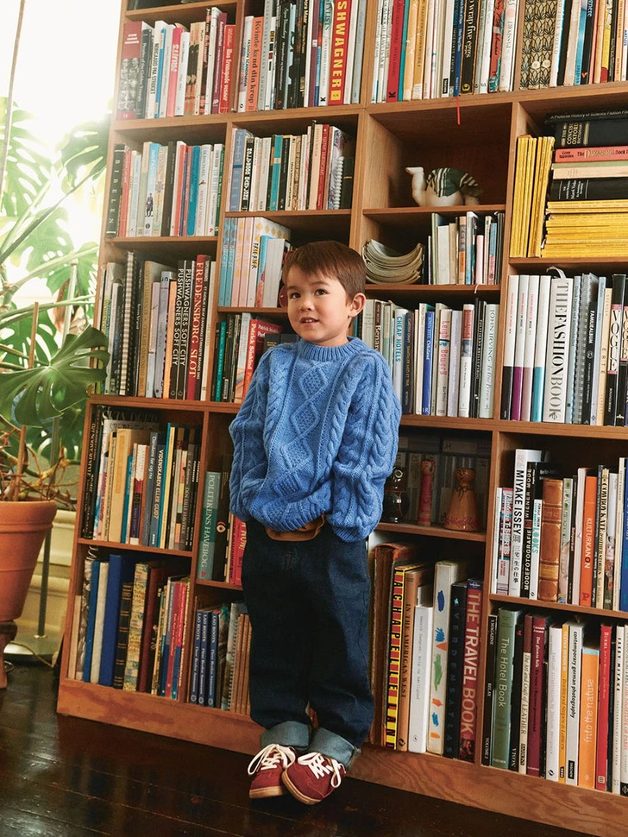 Nilo Sweater Junior / 2601 Soft Knits for Kids / No. 1 / Single Pattern by Sandnes Garn - Must be purchased Sandnes Garn Yarn