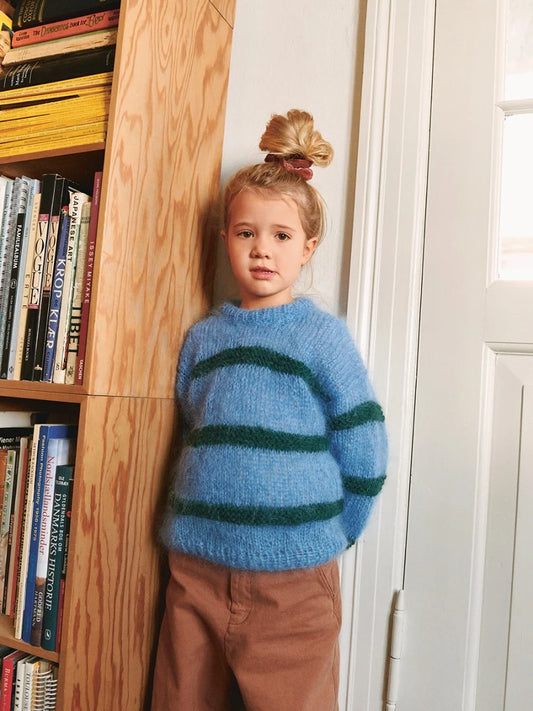 Skye Sweater Junior / 2601 Soft Knits for Kids / No. 2 / Single Pattern by Sandnes Garn - Must be purchased Sandnes Garn Yarn