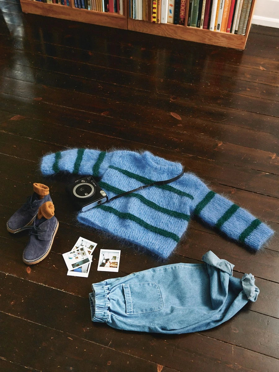 Skye Sweater Junior / 2601 Soft Knits for Kids / No. 2 / Single Pattern by Sandnes Garn - Must be purchased Sandnes Garn Yarn