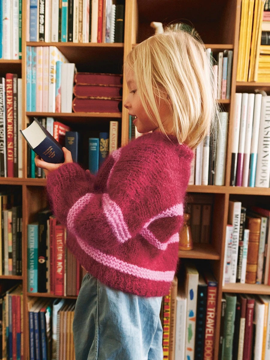 Skye Sweater Junior / 2601 Soft Knits for Kids / No. 2 / Single Pattern by Sandnes Garn - Must be purchased Sandnes Garn Yarn