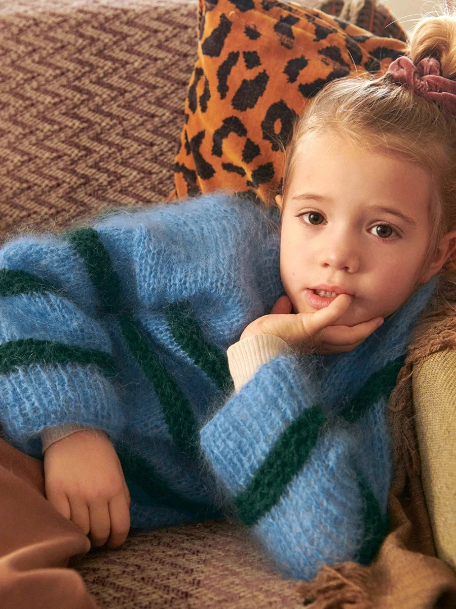Skye Sweater Junior / 2601 Soft Knits for Kids / No. 2 / Single Pattern by Sandnes Garn - Must be purchased Sandnes Garn Yarn