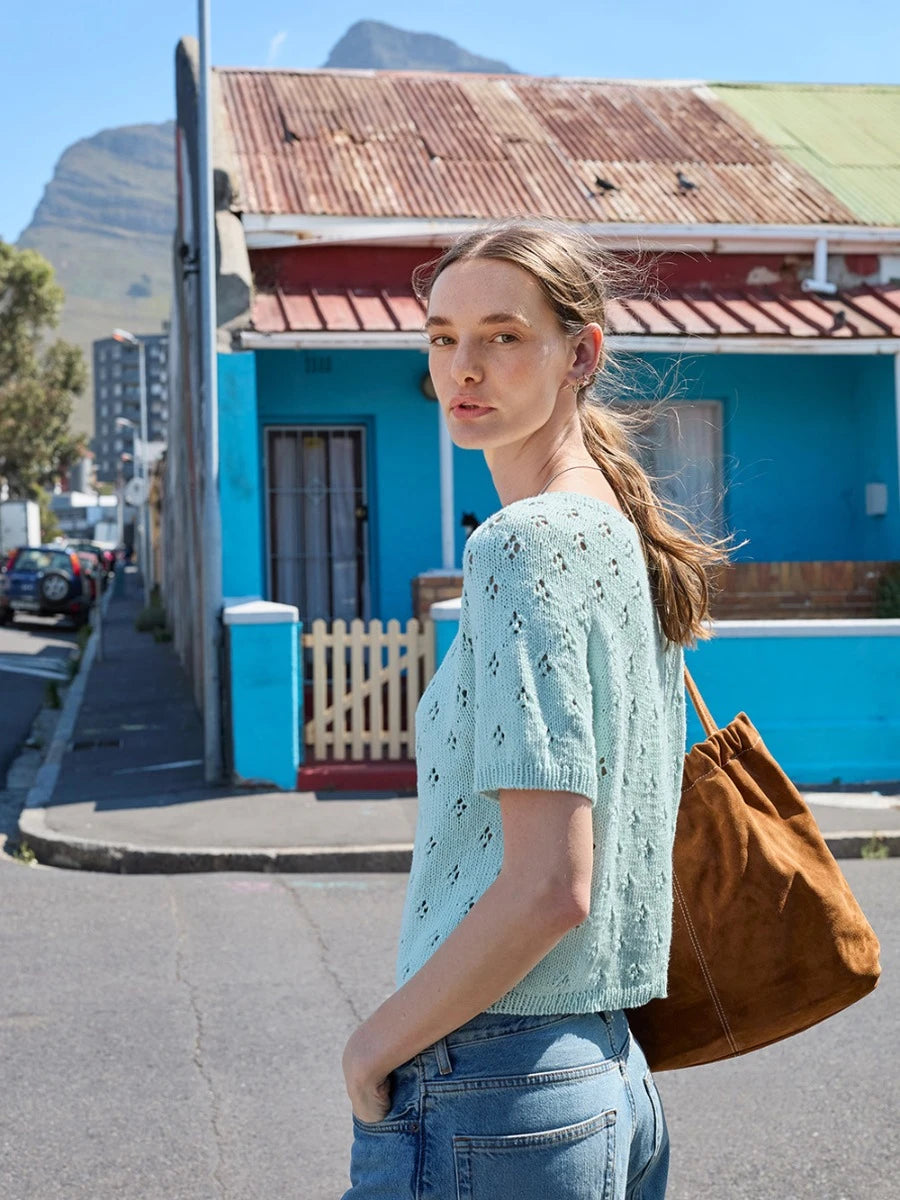 Elodie Tee / 2604 Summer Knits / No. 2 / Single Pattern by Sandnes Garn - Must be purchased Sandnes Garn Yarn