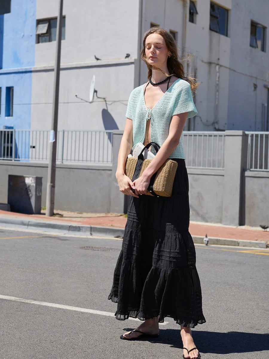 Ava Blouse / 2604 Summer Knits / No. 3 / Single Pattern by Sandnes Garn - Must be purchased Sandnes Garn Yarn