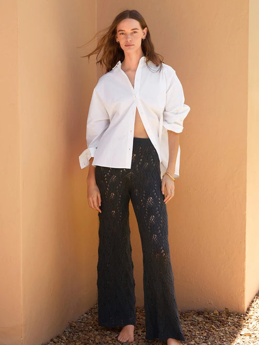 Summer Pants / 2604 Summer Knits / No. 4 / Single Pattern by Sandnes Garn - Must be purchased Sandnes Garn Yarn