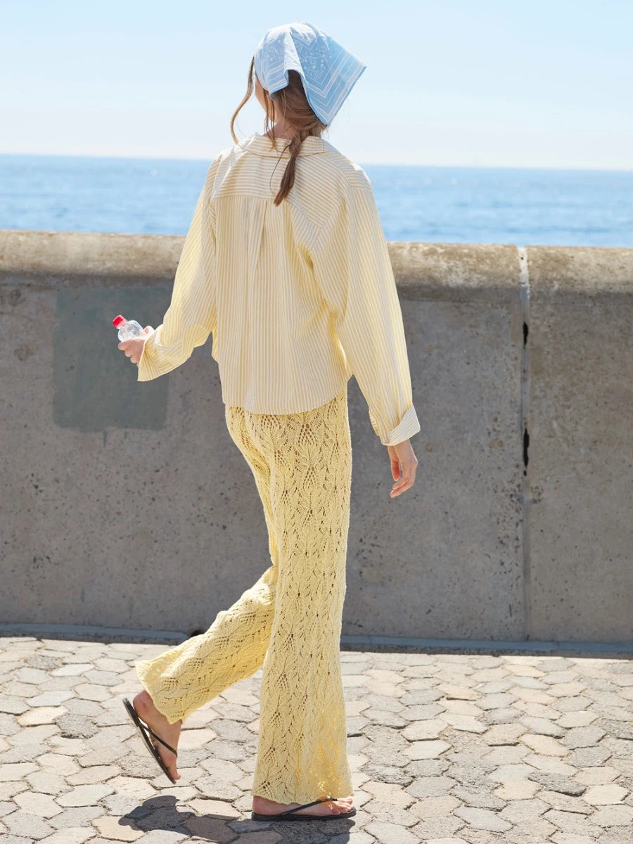 Summer Pants / 2604 Summer Knits / No. 4 / Single Pattern by Sandnes Garn - Must be purchased Sandnes Garn Yarn