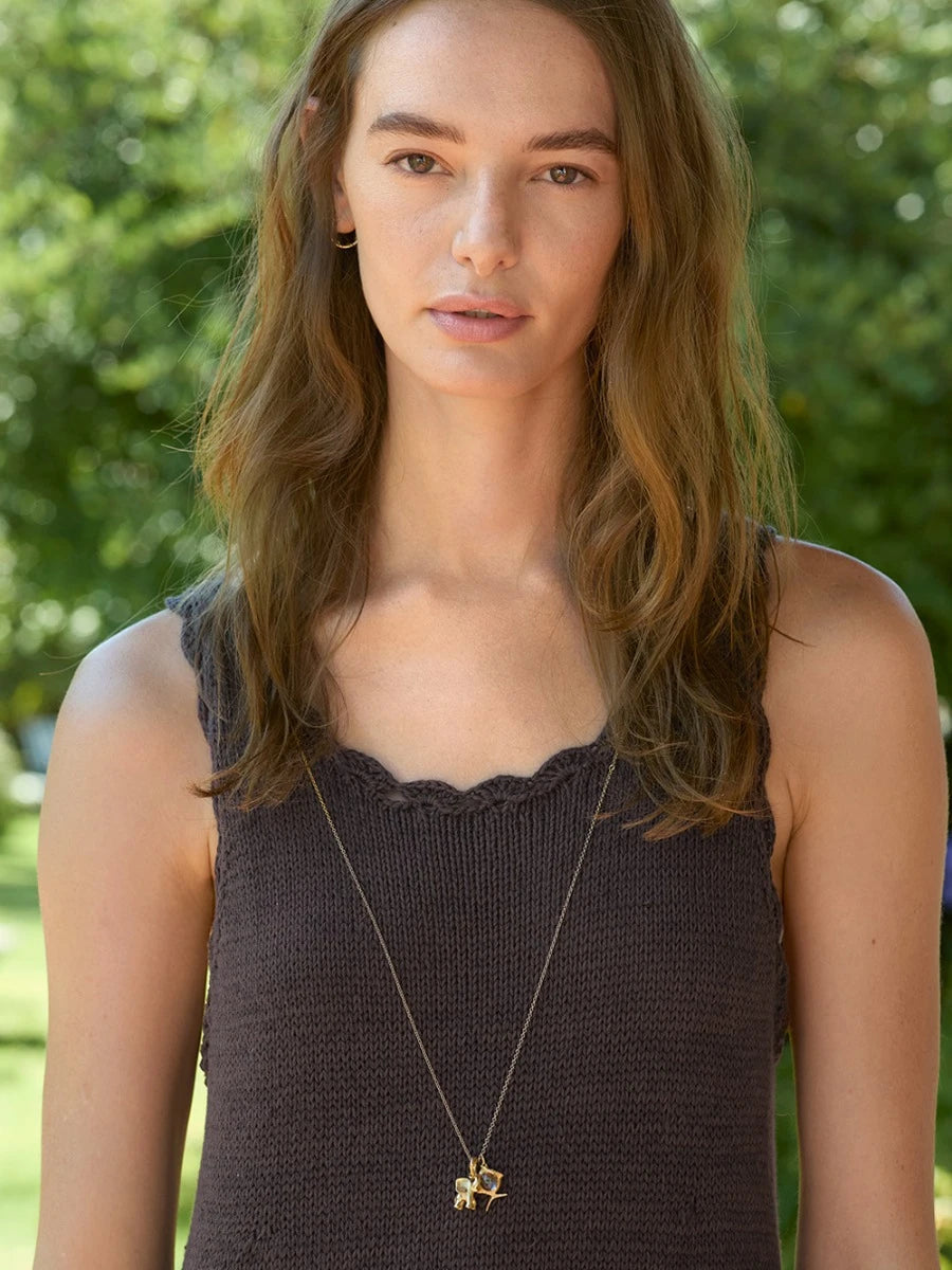 Roselyn Top / 2604 Summer Knits / No. 8 / Single Pattern by Sandnes Garn - Must be purchased Sandnes Garn Yarn