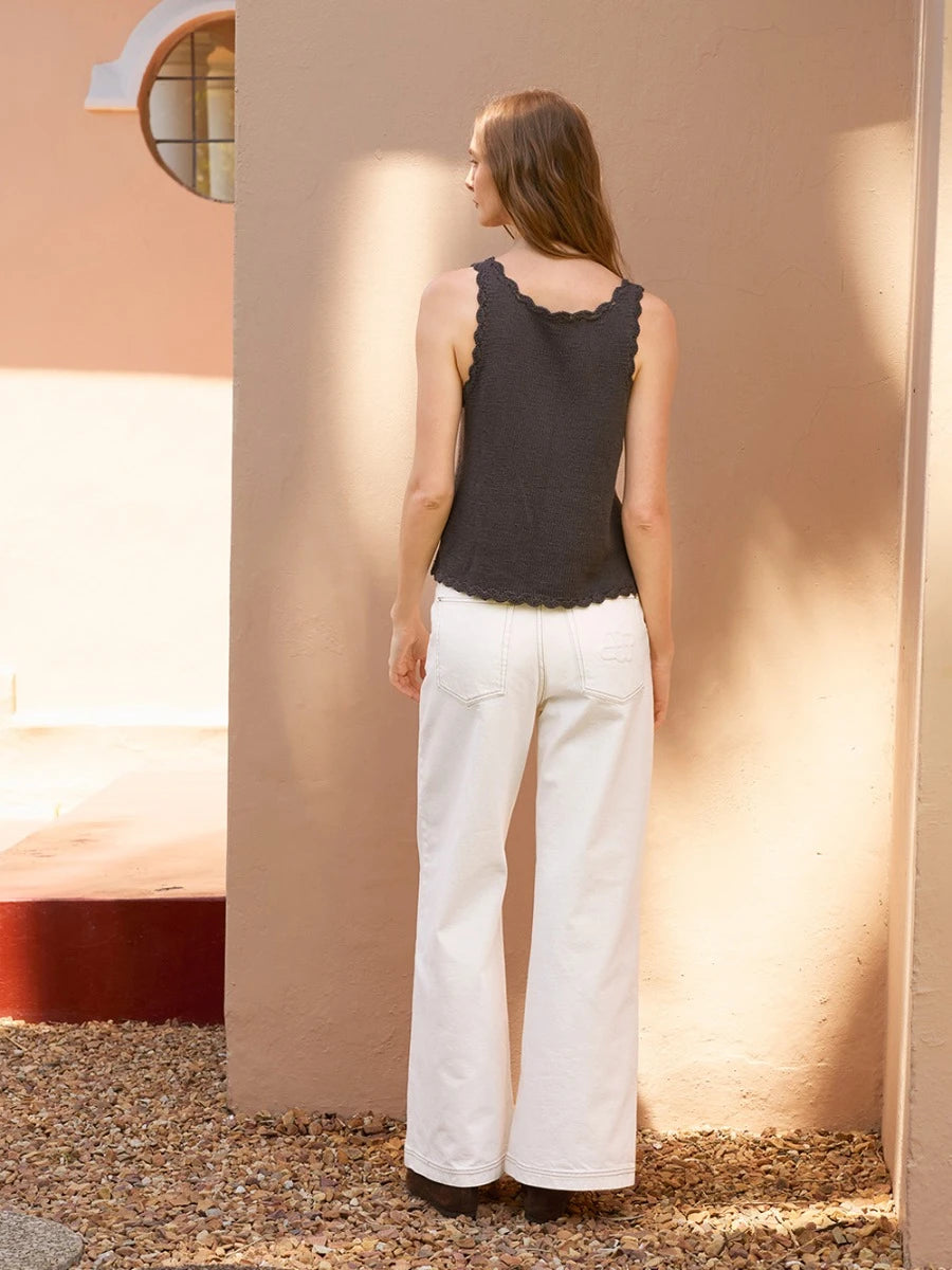 Roselyn Top / 2604 Summer Knits / No. 8 / Single Pattern by Sandnes Garn - Must be purchased Sandnes Garn Yarn