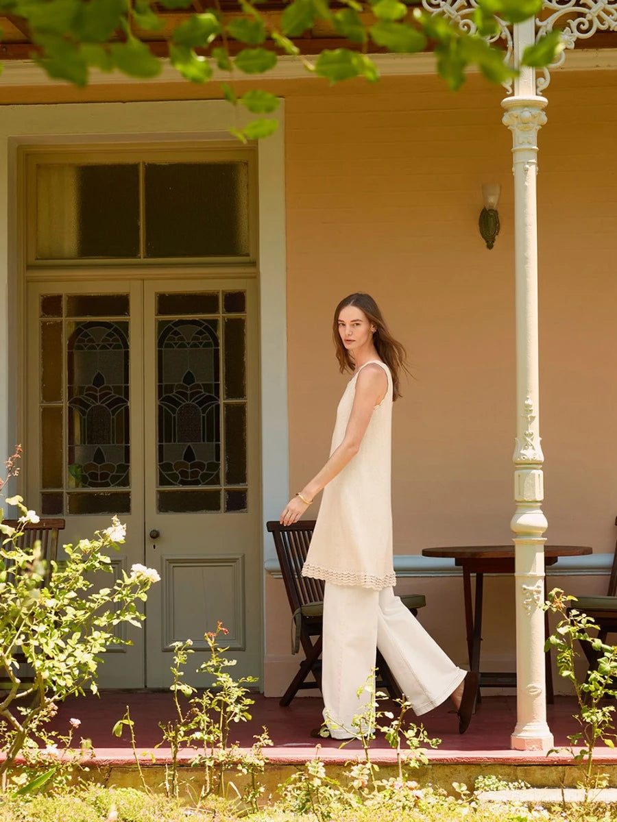 Roselyn Short Dress / 2604 Summer Knits / No. 9 / Single Pattern by Sandnes Garn - Must be purchased Sandnes Garn Yarn