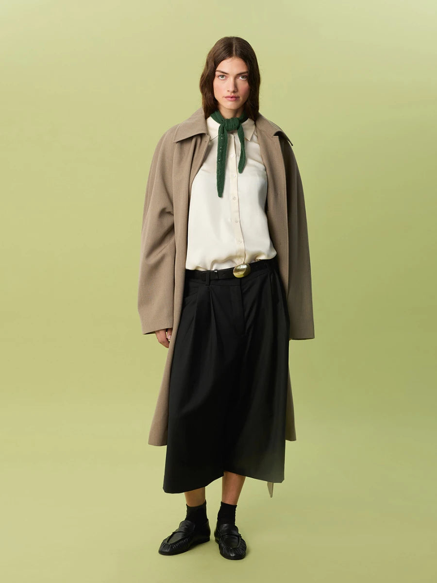 Miu Pointelle Scarf / 2607 Cashmere / No. 1 / Single Pattern by Sandnes Garn - Must be purchased Sandnes Garn Yarn