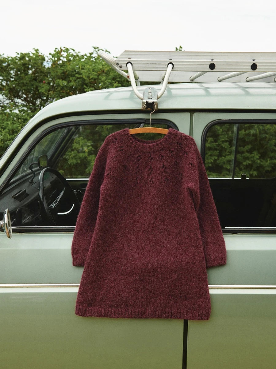 Sweet Pea Dress Junior / 2506 Soft Knits for Kids / No.8 / Single Pattern by Sandnes Garn