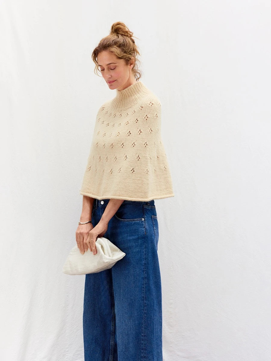 Elodie Poncho / 2606 DIY / No. 2/ Single Pattern by Sandnes Garn - Must be purchased Sandnes Garn Yarn