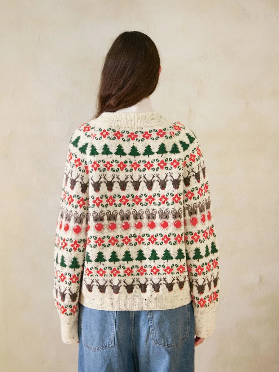 Christmas Sweater / 24 Christmas / Single Pattern by Sandnes Garn