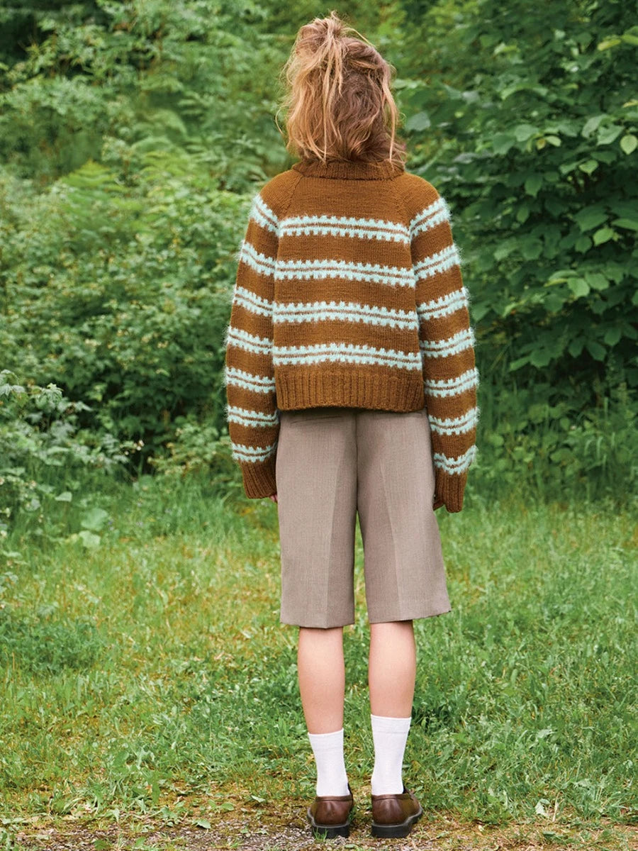 Ridge Sweater / DIY 2507 / No.8 / Single Pattern by Sandnes Garn